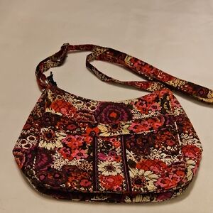 Vera Bradley Crossbody Bag In Rosewood Floral